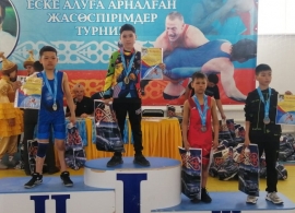 Омичи завоевали награды борцовского турнира в Казахстане