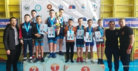 Омские борцы завоевали награды республиканского турнира в Казахстане