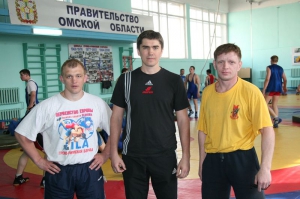 Совместная тренировка "Авангарда" и борцовской сборной