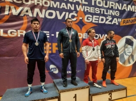 Адлет Тюлюбаев завоевал "серебро" международного турнира в Сербии