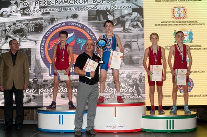 Первенство России по греко-римской борьбе памяти Ю.А.Крикухи (Омск, 2017)