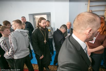 Открытие зала борьбы в Омске (2019)
