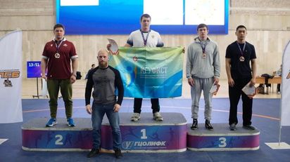 Григорий Студеникин завоевал бронзу всероссийских стартов среди студентов