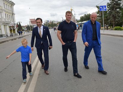 Аллея Олимпийской славы в Омске