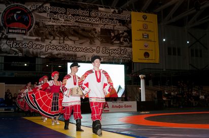 Первенство России по греко-римской борьбе памяти Ю.А.Крикухи (Омск, 2017)