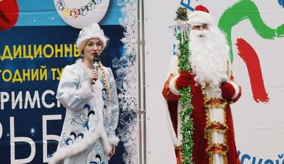 Дед Мороз отметил омских борцов в Тюмени
