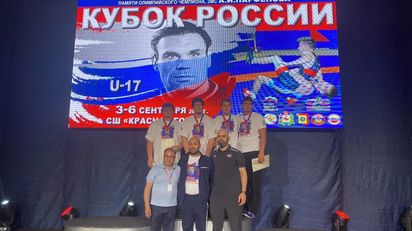 Роман Машутин завоевал бронзу Кубка России по греко-римской борьбе
