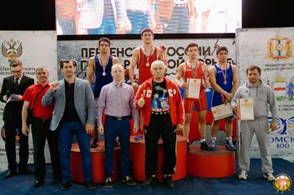 Первенство России по греко-римской борьбе среди юношей (2016, Омск)