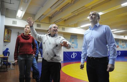 Встреча Ю.Ю. Крикухи с журналистами