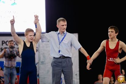 Первенство России по греко-римской борьбе среди юношей (2016, Омск)