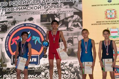 Первенство России по греко-римской борьбе памяти Ю.А.Крикухи (Омск, 2017)