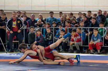 Первенство России по греко-римской борьбе памяти Ю.А.Крикухи (Омск, 2017)