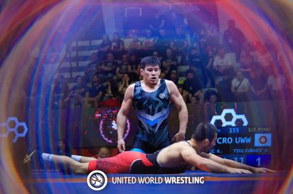 Адлет Тюлюбаев – серебряный призер чемпионата Европы по греко-римской борьбе