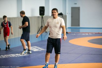 Открытие зала борьбы в Омске (2019)