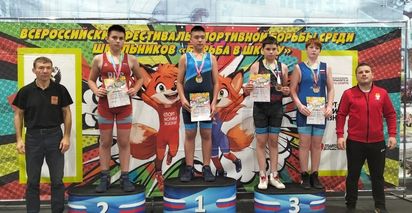 В Одесском во 2-й раз прошел региональный этап всероссийского фестиваля «Борьба в школу»